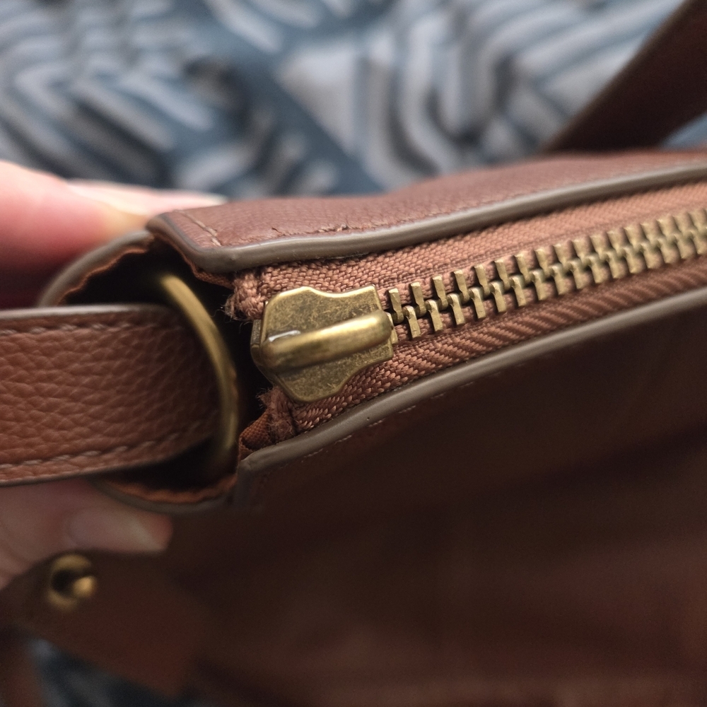 FOSSIL Brown Leather BAG - Picture 5 of 10